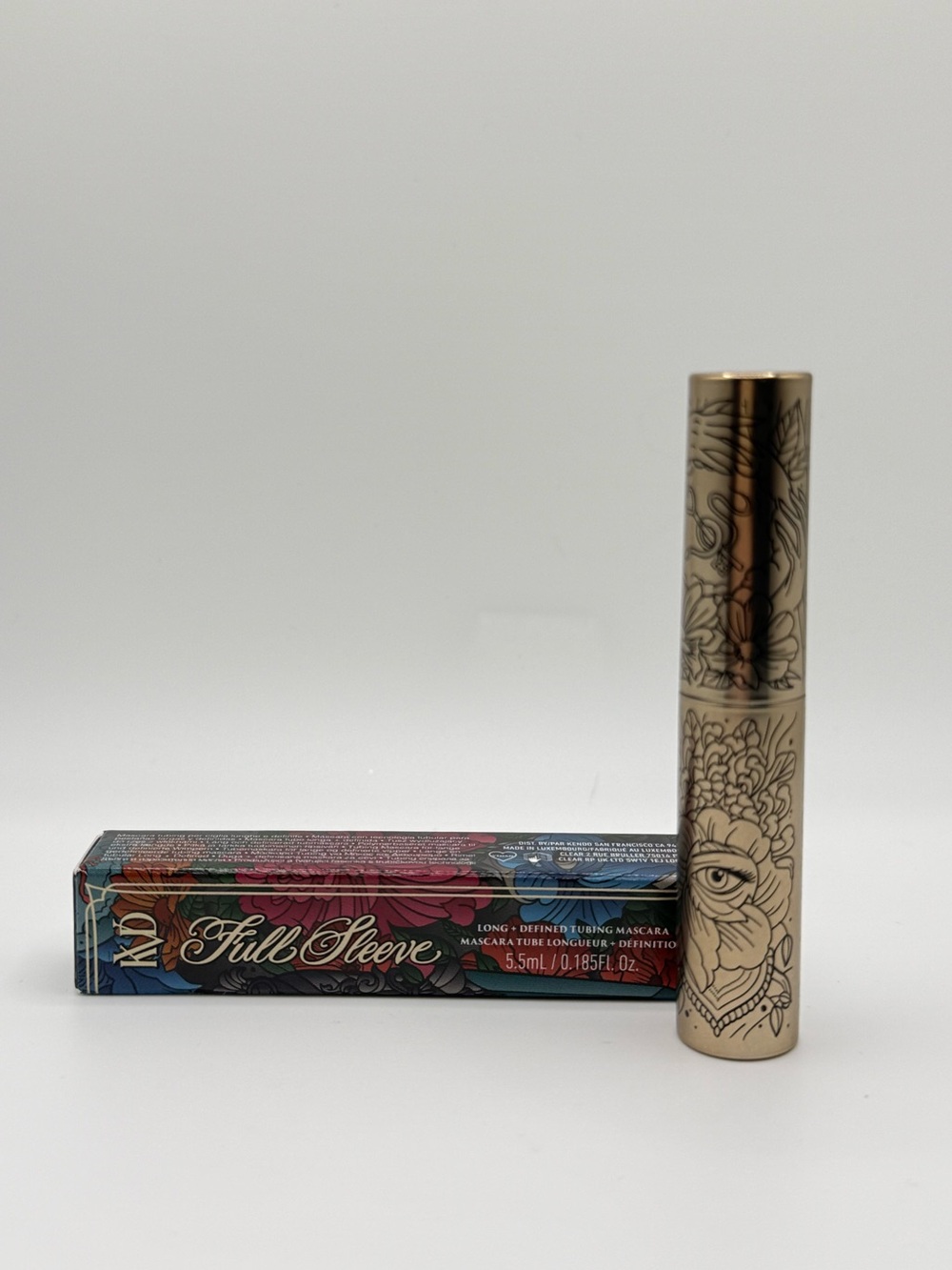 KVD Beauty Full Sleeve Long + Defined Tubing Mascara – Ink Black 10 NIB